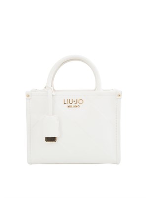 Borsa piccola Liu Jo bianca con charm in DONNA