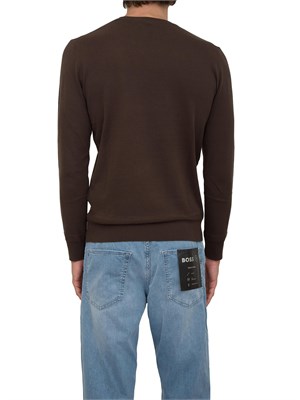 LIU JO Maglia Liu-Jo marrone in crèpe di cotone in UOMO