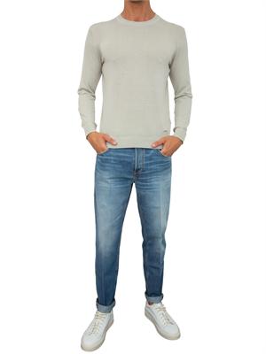 LIU JO Maglia Liu-Jo grigio in crèpe di cotone in UOMO