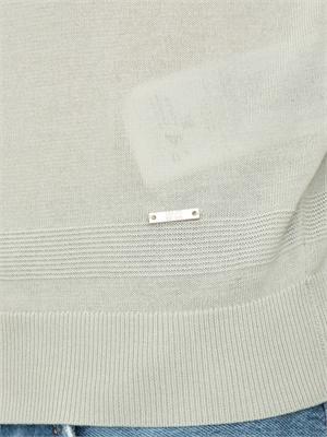 LIU JO Maglia Liu-Jo grigio in crèpe di cotone in UOMO