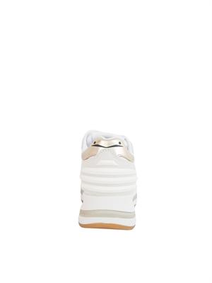 Sneakers bianche Voile Blanche in suede e tessuto tecnico in DONNA