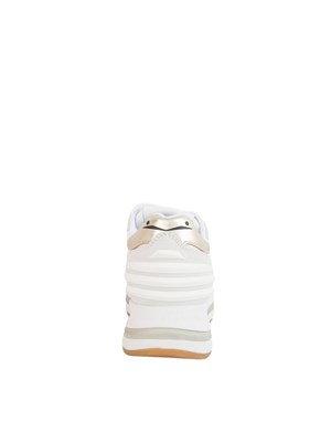 Sneakers bianche Voile Blanche in suede e tessuto tecnico in DONNA
