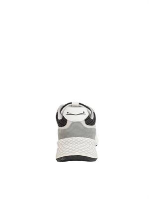 Sneaker grigia Voile Blanche in suede e tessuto tecnico in UOMO