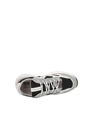 Sneaker grigia Voile Blanche in suede e tessuto tecnico in UOMO