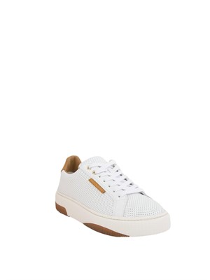 Sneaker Voile Blanche bianche in pelle traforata in DONNA