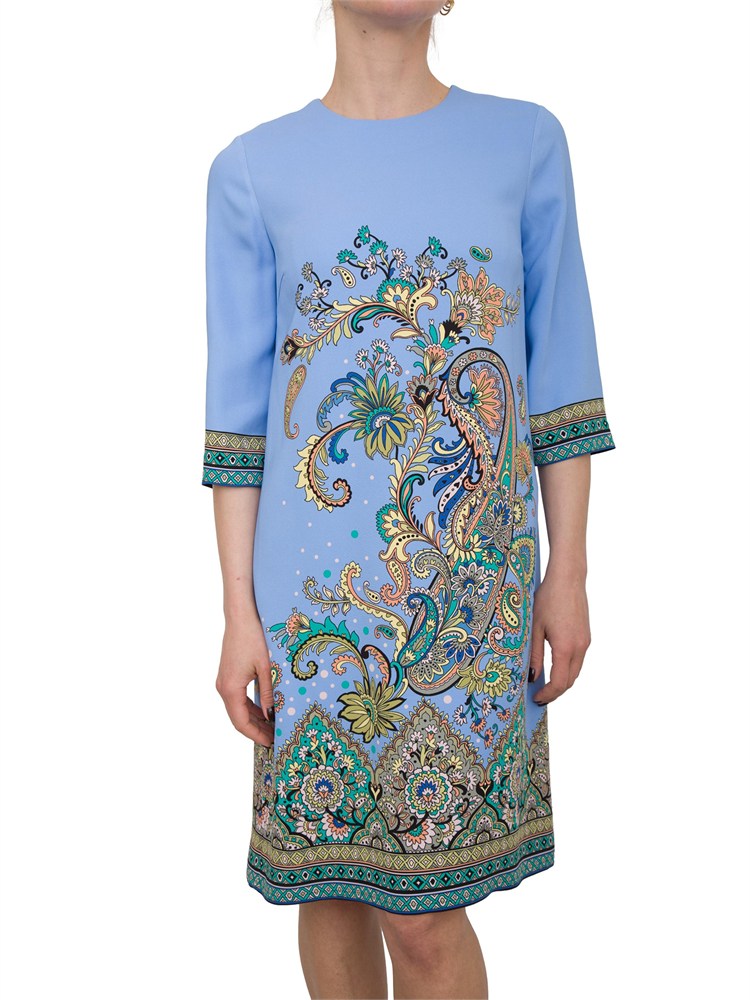 Abito tunica Etro con fantasia Paisley