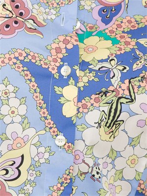 Camicia fantasia Paisley all-over Etro con vestibilità slim in DONNA