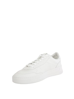 BOSS Sneaker bianche in pelle con suola in gomma in UOMO