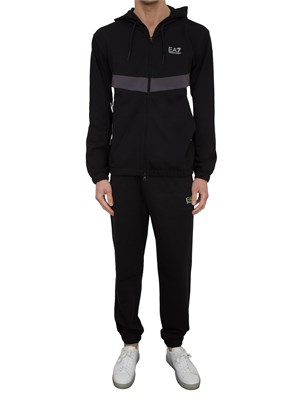 EA7 EMPORIO ARMANI Tuta Ea7 Summer Block in misto cotone in UOMO