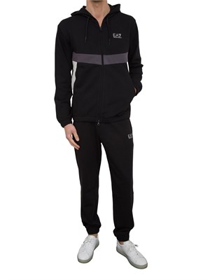 EA7 EMPORIO ARMANI Tuta Ea7 Summer Block in misto cotone in UOMO
