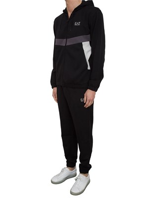 EA7 EMPORIO ARMANI Tuta Ea7 Summer Block in misto cotone in UOMO