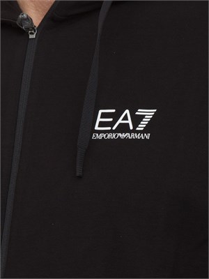 EA7 EMPORIO ARMANI Tuta EA7 Dynamic Athlete in tessuto tecnico Natural VENTUS7 nero in UOMO
