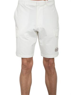 EA7 EMPORIO ARMANI Bermuda cargo Ea7 bianco in UOMO