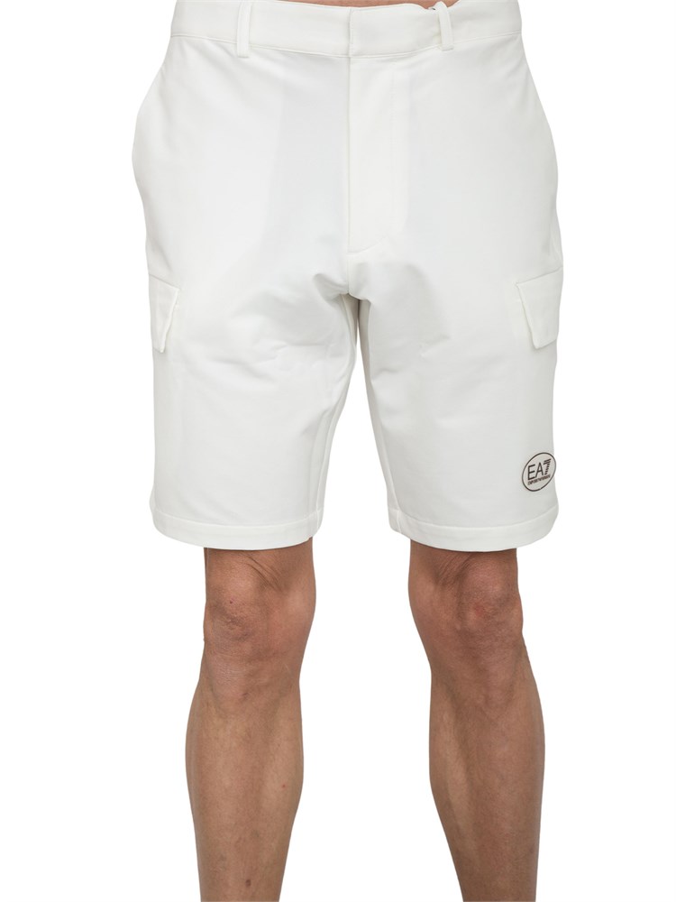 EA7 EMPORIO ARMANI Bermuda cargo Ea7 bianco
