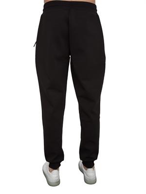 EA7 EMPORIO ARMANI Pantalone EA7 in interlock di misto cotone nero in UOMO