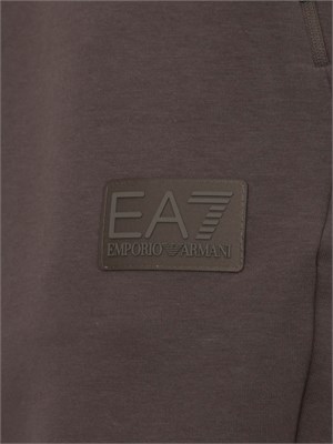 EA7 EMPORIO ARMANI Pantalone EA7 in interlock di misto cotone taupe in UOMO