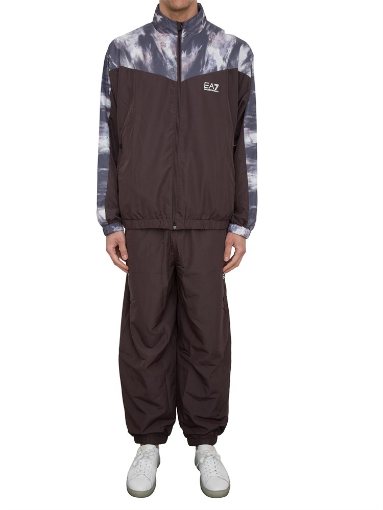 EA7 EMPORIO ARMANI Tuta EA7 stampata Dynamic Athlete in tessuto tecnico VENTUS7