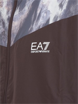 EA7 EMPORIO ARMANI Tuta EA7 stampata Dynamic Athlete in tessuto tecnico VENTUS7 in UOMO