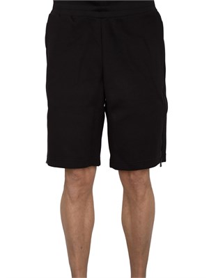 EA7 EMPORIO ARMANI Bermuda sportivo EA7 con zip laterale nero in UOMO