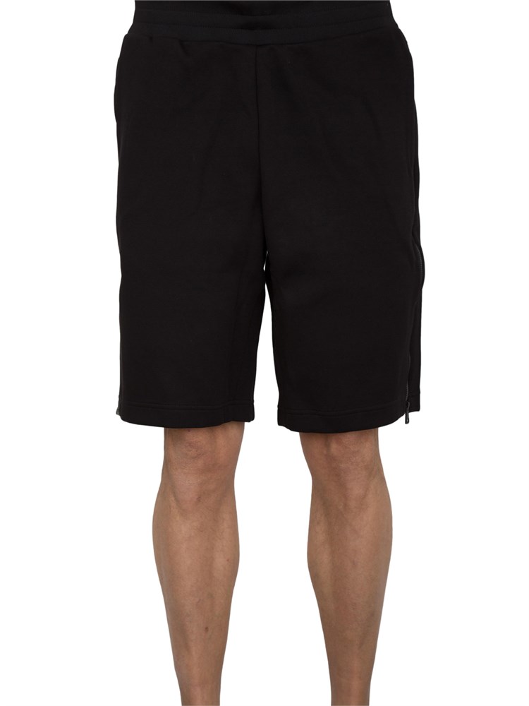 EA7 EMPORIO ARMANI Bermuda sportivo EA7 con zip laterale nero