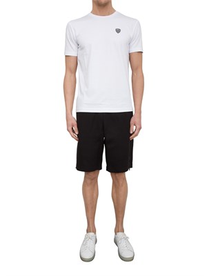 EA7 EMPORIO ARMANI Bermuda sportivo EA7 con zip laterale nero in UOMO