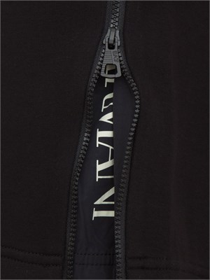 EA7 EMPORIO ARMANI Bermuda sportivo EA7 con zip laterale nero in UOMO