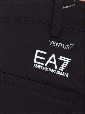 EA7 EMPORIO ARMANI Bermuda Ea7 Golf Pro in tessuto tecnico VENTUS7 nero in UOMO