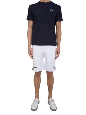 PANTALONE BERMUDA EA7 EMPORIO ARMANI BIANCO in UOMO