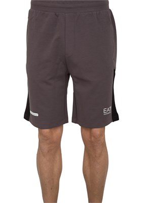 PANTALONE BERMUDA EA7 EMPORIO ARMANI TAUPE in UOMO