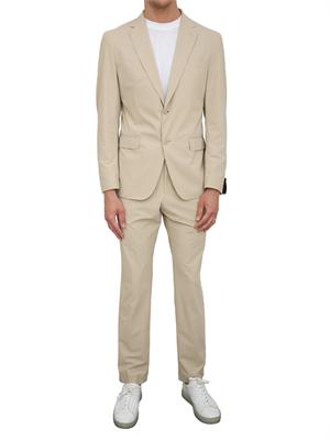 Abito Boss in tessuto elasticizzato beige in UOMO