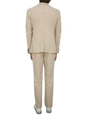 Abito Boss in tessuto elasticizzato beige in UOMO