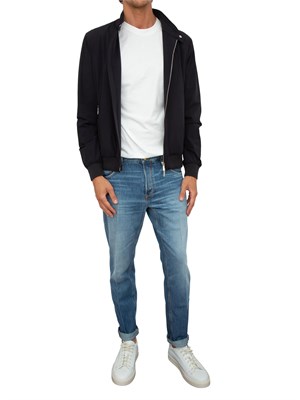 Bomber Moorer blu idrorepellente in UOMO