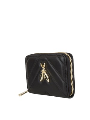 Portafoglio beige con zip Patrizia Pepe in DONNA