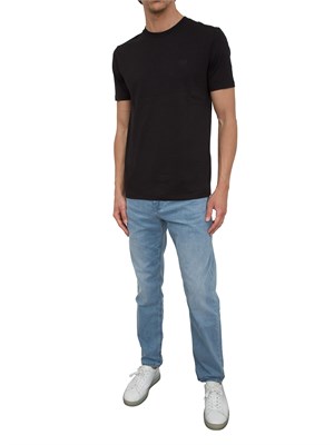 LIU JO T-shirt girocollo Liu-jo nero con logo in UOMO