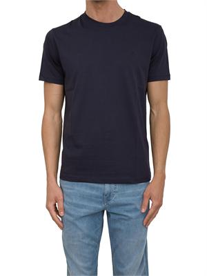 LIU JO T-shirt girocollo Liu-jo blu con logo in UOMO