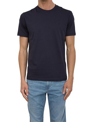 LIU JO T-shirt girocollo Liu-jo blu con logo in UOMO