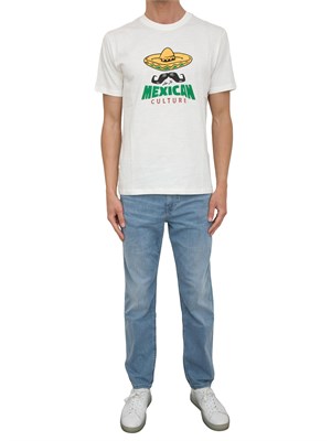 LIU JO T-shirt Liu-jo bianco con grafica stmapata in UOMO