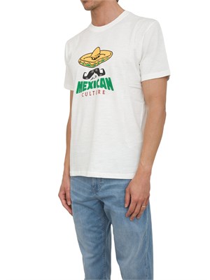 LIU JO T-shirt Liu-jo bianco con grafica stmapata in UOMO