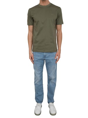 LIU JO T-shirt Liu-jo verde con logo in UOMO