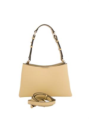 TWIN-SET Borsa a spalla gialla Twinset ecopelle martellata in DONNA