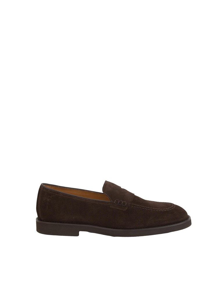 Mocassino uomo Doucal's in suede marrone