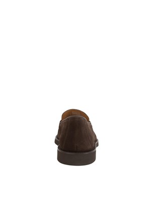 Mocassino uomo Doucal's in suede marrone in UOMO
