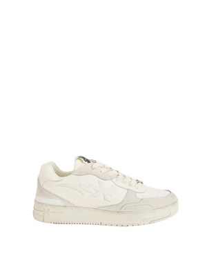 Sneaker uomo Richmond X in pelle avorio in UOMO