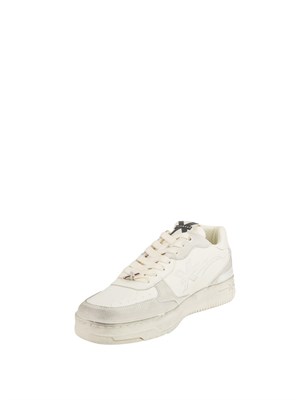 Sneaker uomo Richmond X in pelle avorio in UOMO