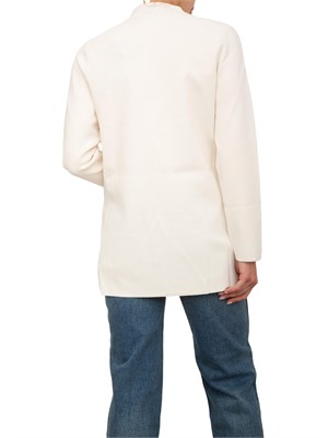 Cardigan giacca Nenette in maglia avorio in DONNA