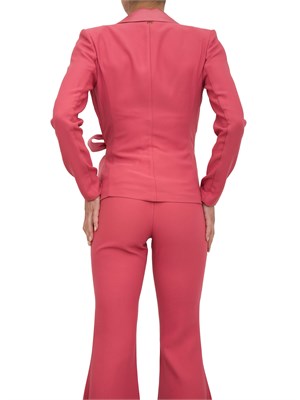 Giacca donna Guess by Marciano con chiusura fiocco in tessuto elasticizzato fucsia in DONNA
