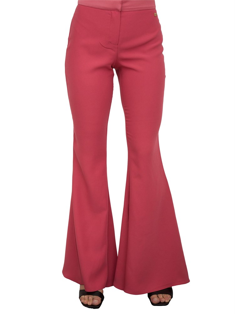 Pantaloni flare Guess by Marciano in viscosa fucsia