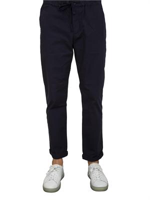 Pantalaccio Aiace Galassi in popeline di cotone blu in UOMO