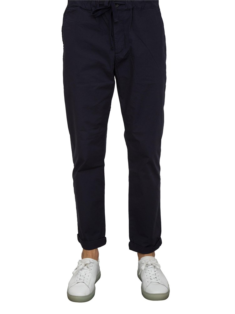 Pantalaccio Aiace Galassi in popeline di cotone blu