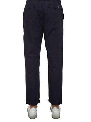 Pantalaccio Aiace Galassi in popeline di cotone blu in UOMO